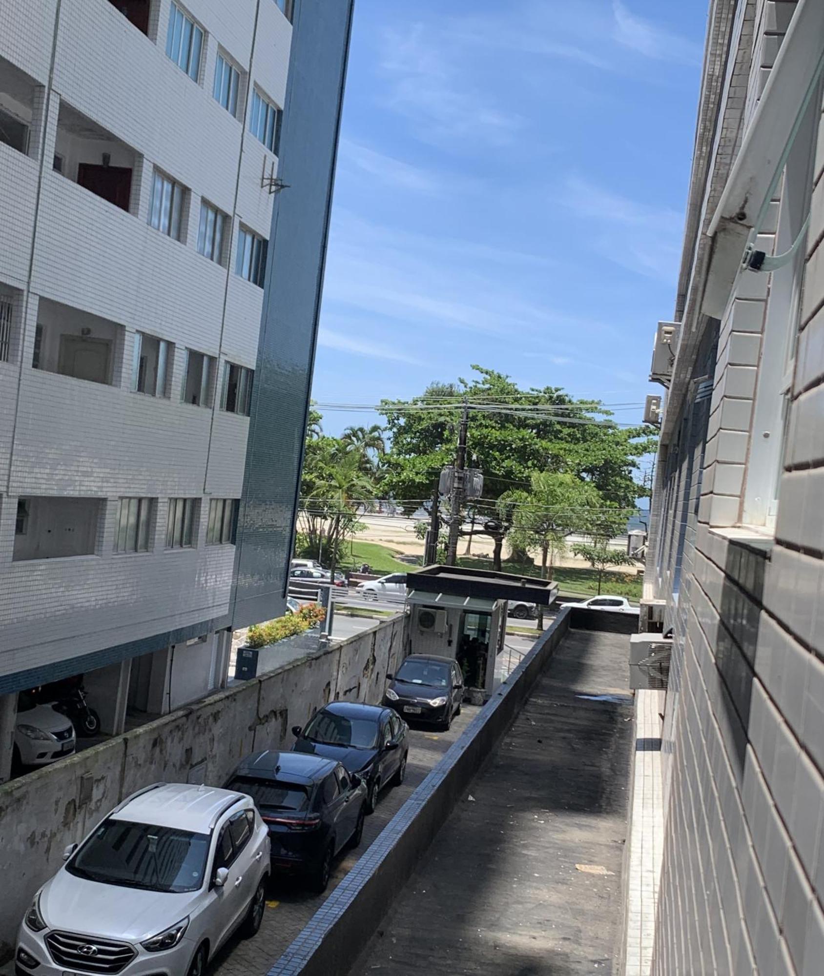 Apartamento Em Santos No Gonzaga Em Frente A Praia Exterior photo